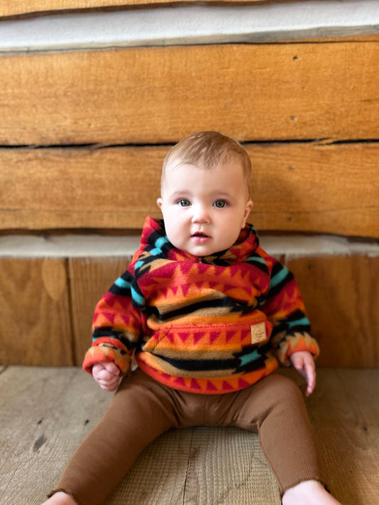 The Grand Kids Cowl Neck Fleece