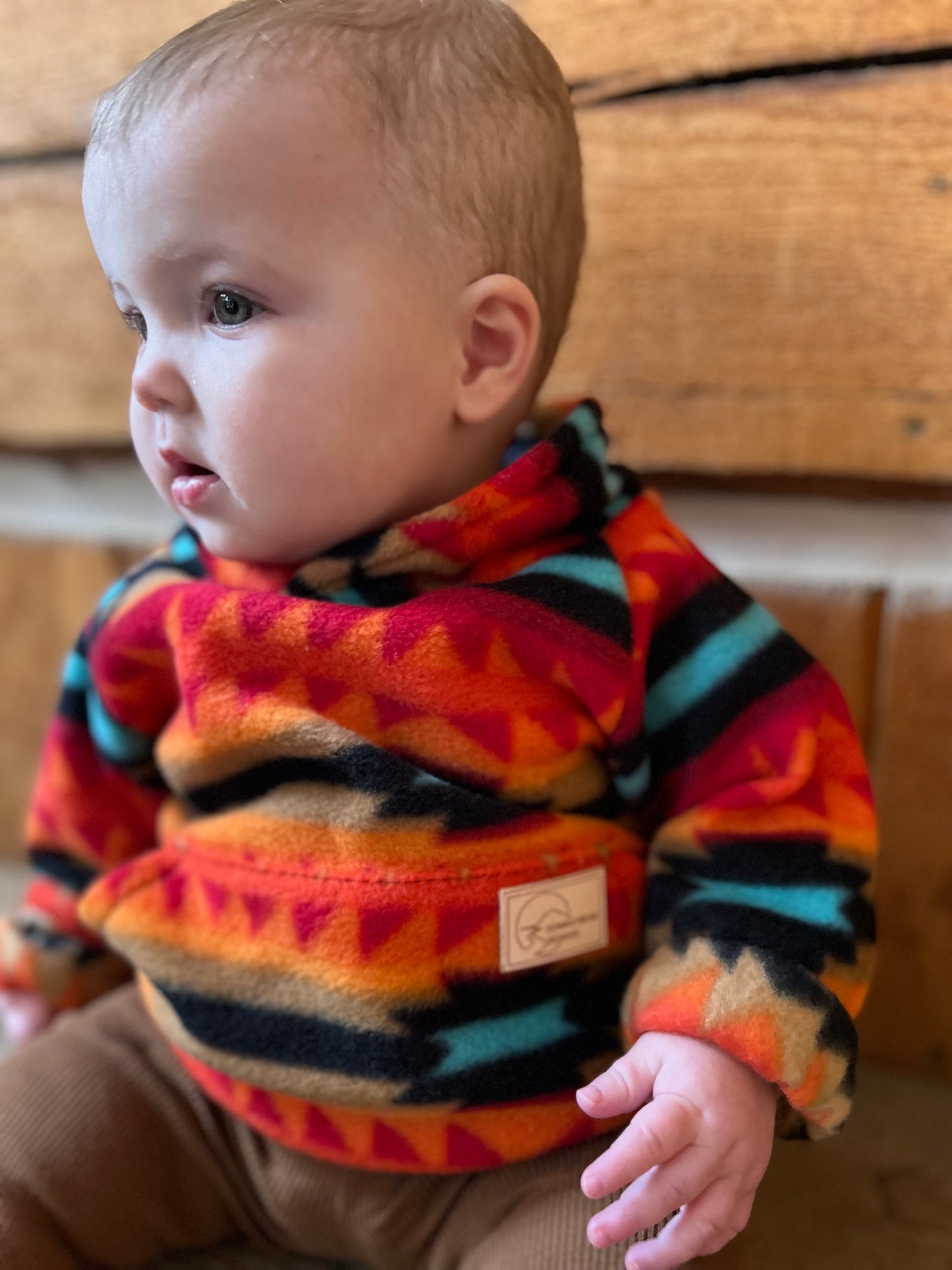 The Grand Kids Cowl Neck Fleece