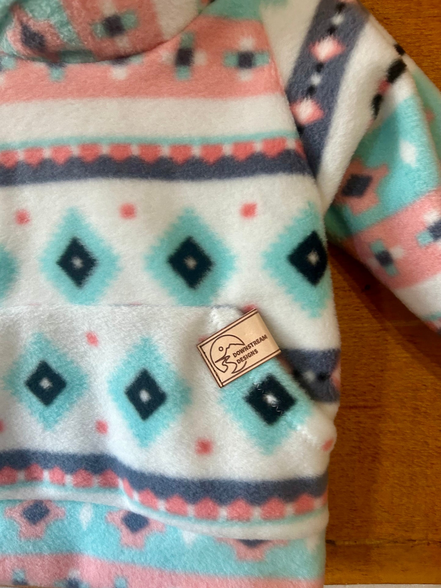 Snow Bunny Kids Cowl Neck Fleece