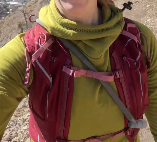 Power Grid™ Lightweight Base Layer Hoodie in Olive