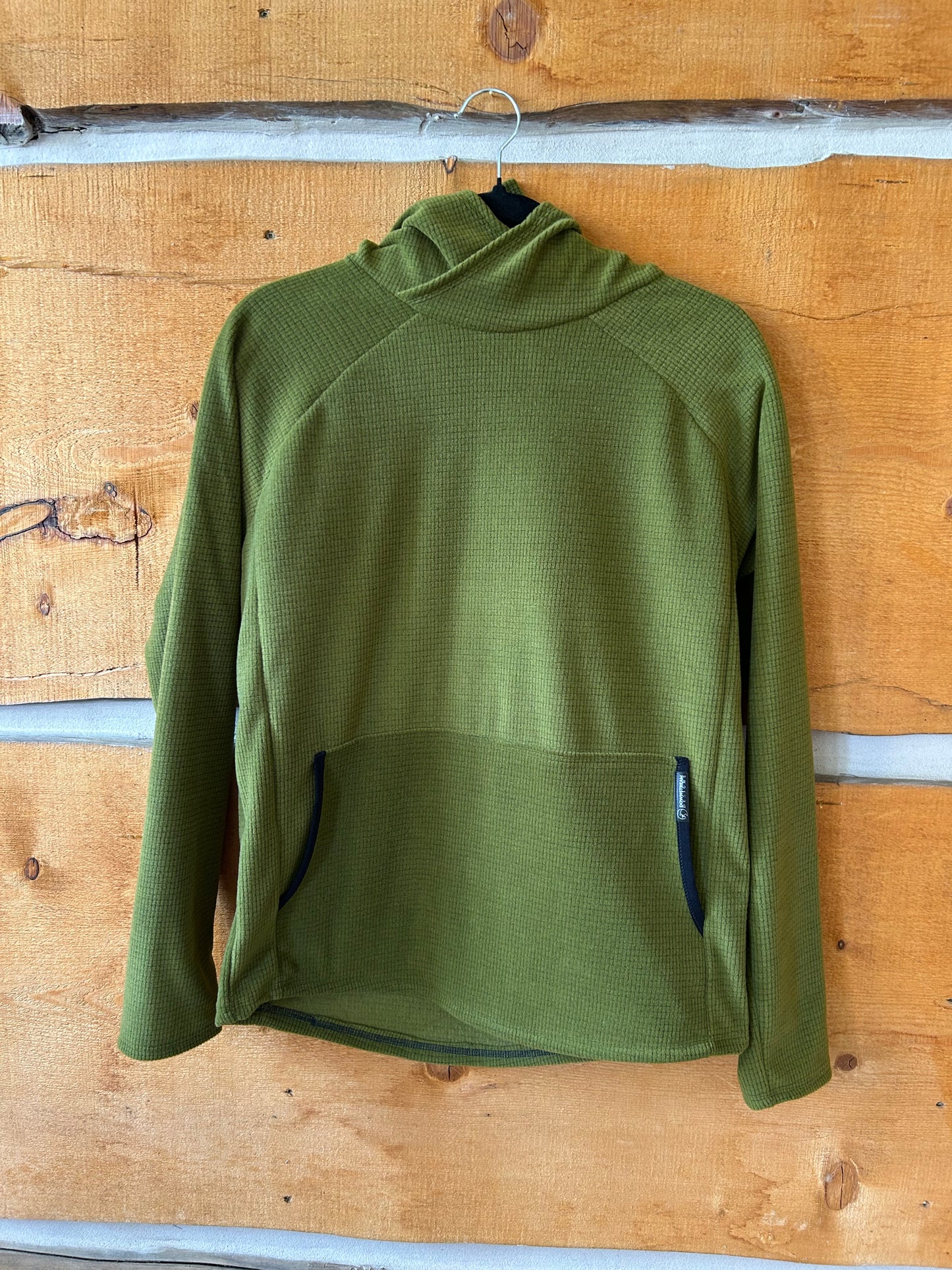Power Grid™ Kangaroo Pocket Hoodie in Kelp