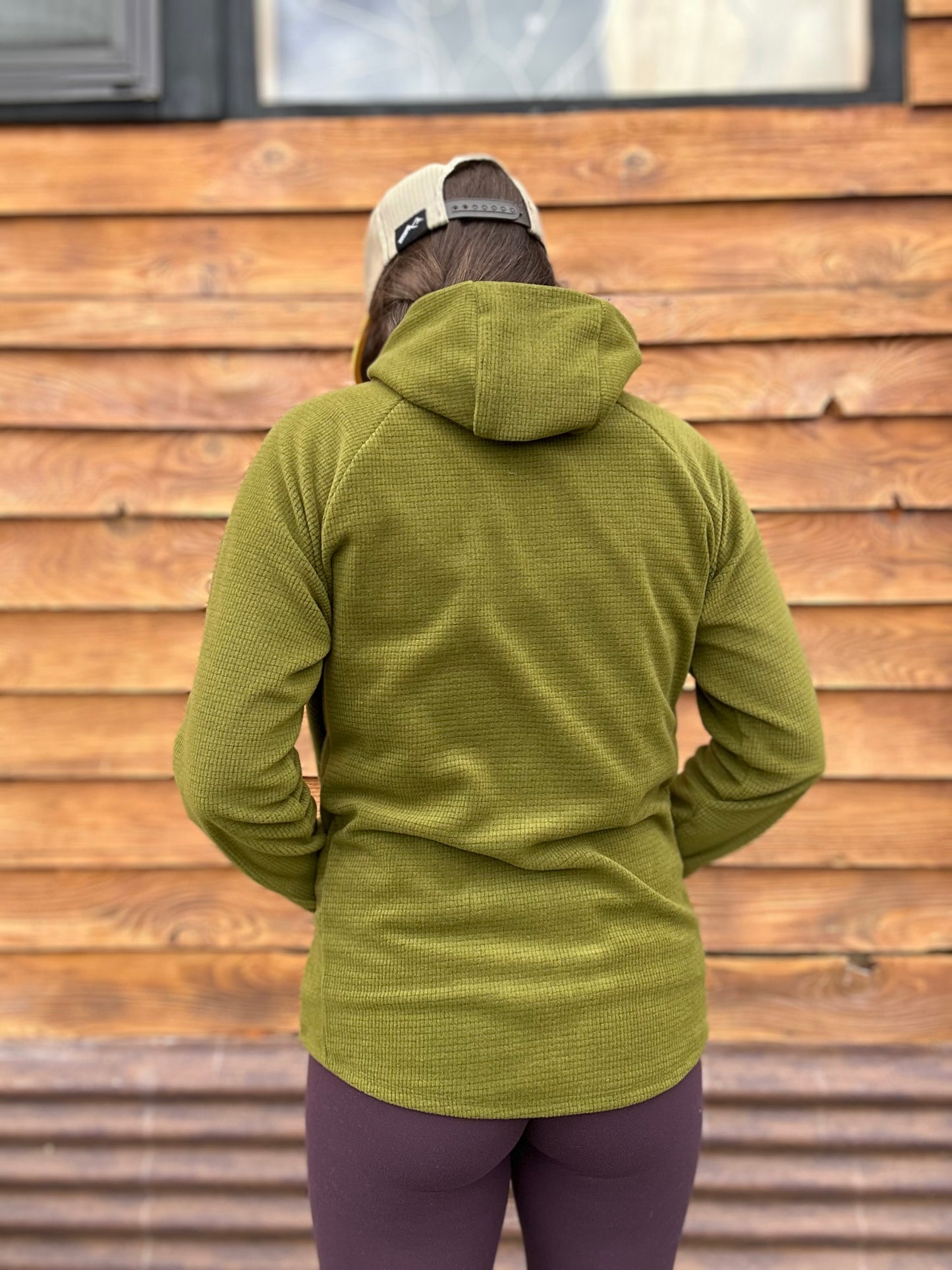 Power Grid™ Kangaroo Pocket Hoodie in Kelp