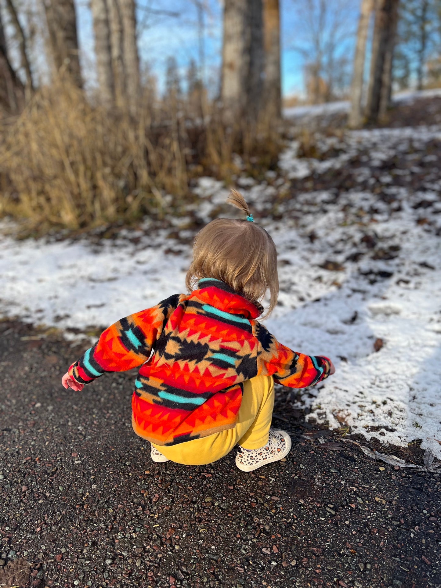 The Grand Kids Cowl Neck Fleece