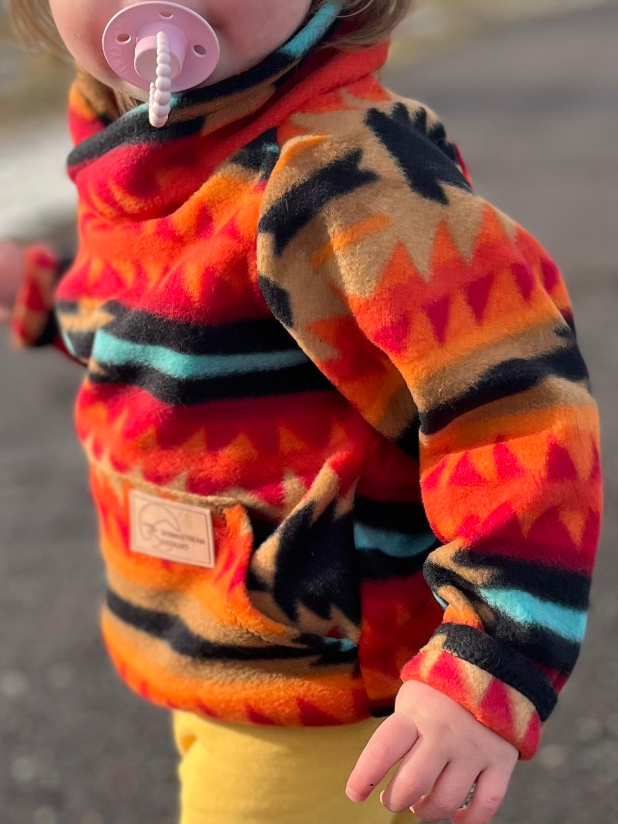 The Grand Kids Cowl Neck Fleece