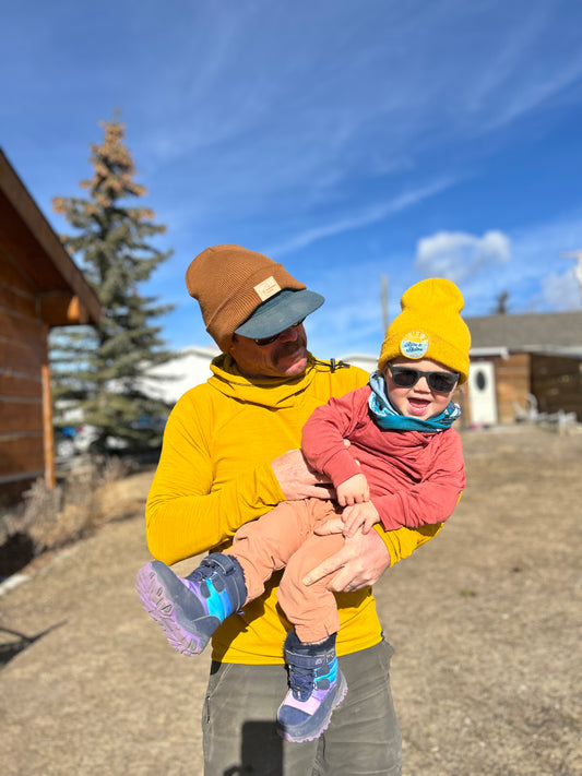 Power Grid™ Lightweight Base Layer Hoodie in Sunnyside