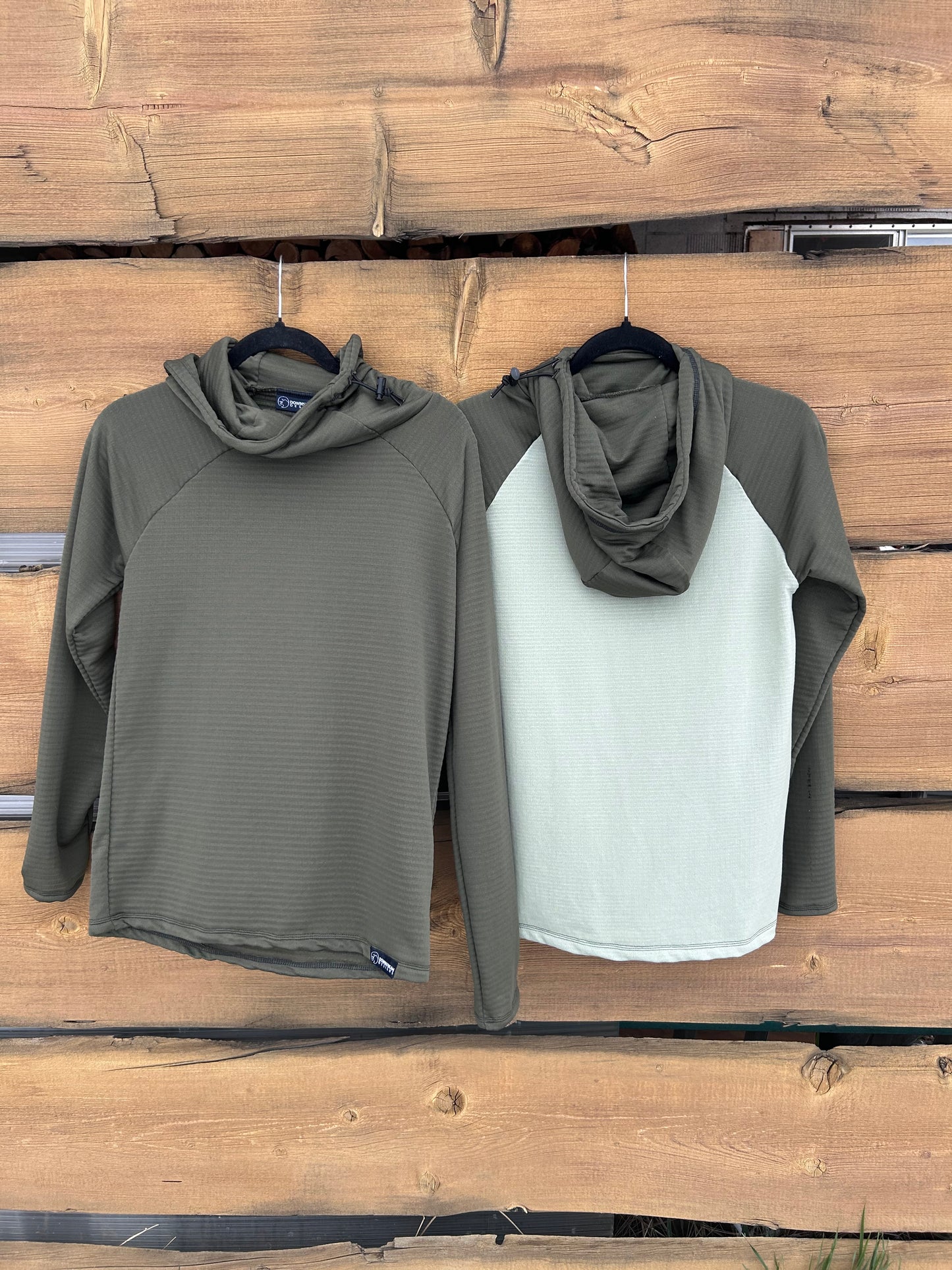 Power Grid™ Lightweight Base Layer Hoodie in Pine