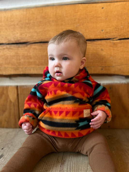 The Grand Kids Cowl Neck Fleece