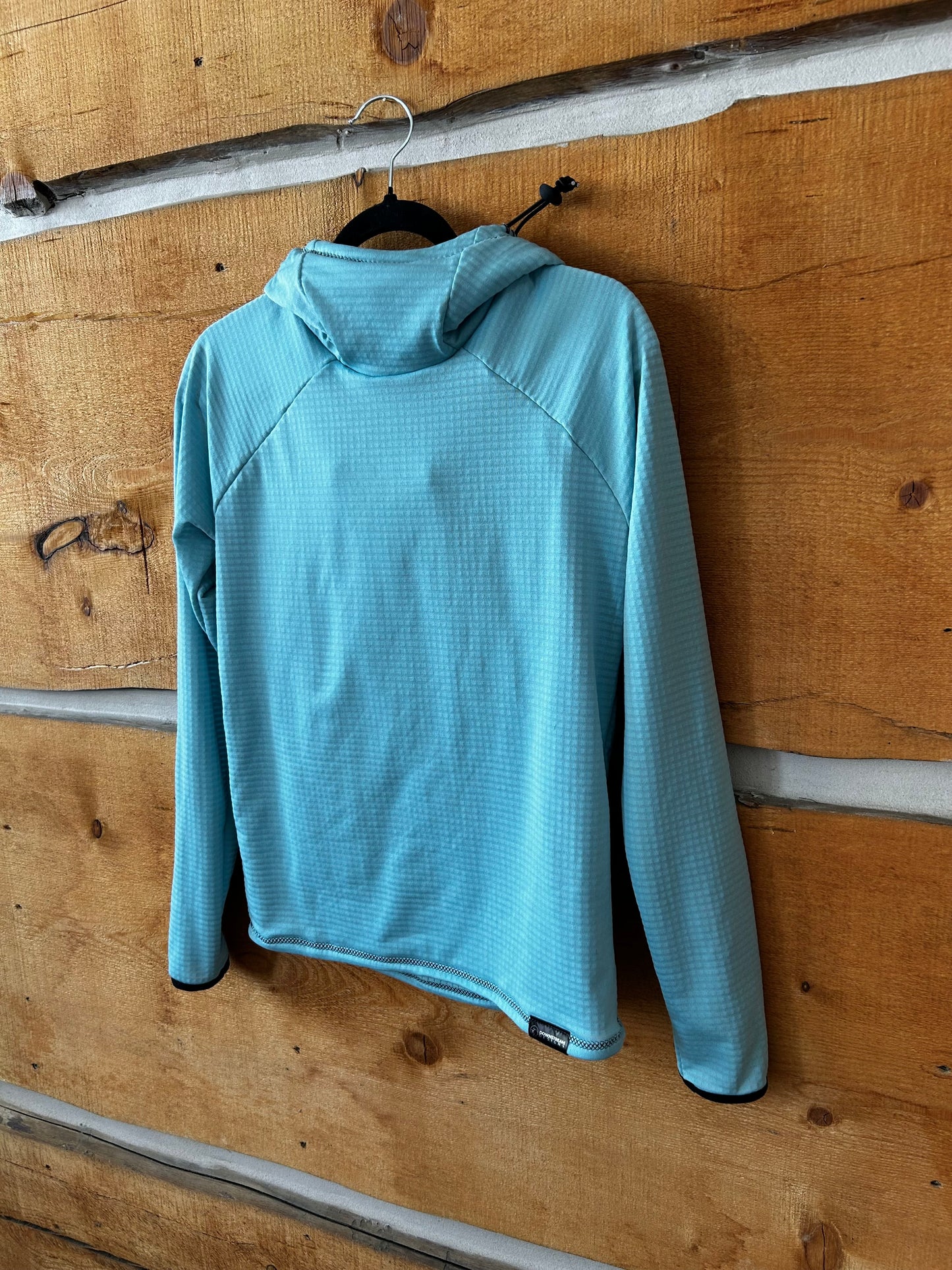 Power Grid™ Lightweight Base Layer Hoodie in Ice Blue