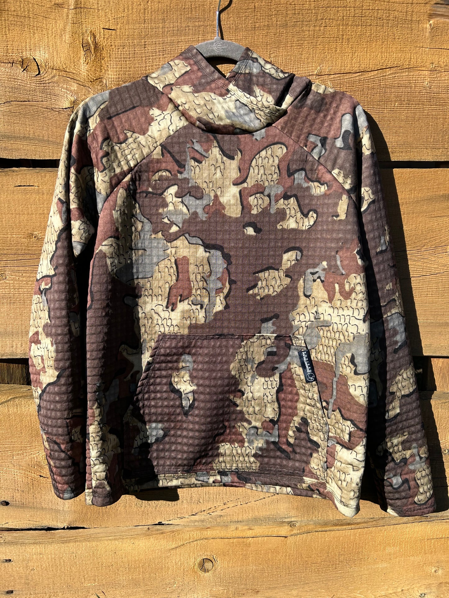 Polartec® Power Air™ Quilted Camo Hoodie