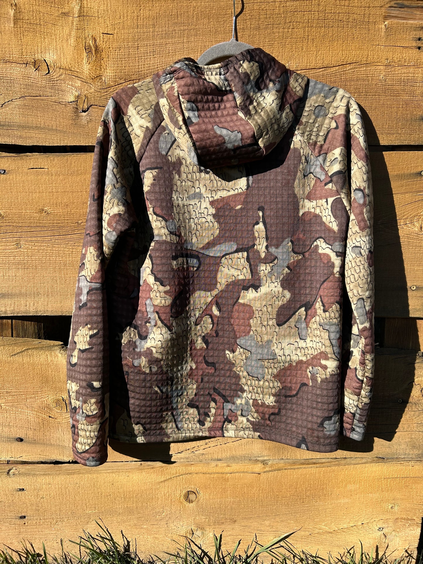 Polartec® Power Air™ Quilted Camo Hoodie